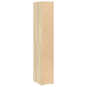 Ντουλάπι Sonoma δρυς 30x41x185 εκ. από Επεξεργασμένο Ξύλο - Pakobazaar