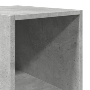 Ντουλάπι Γκρι Σκυροδέματος 30x41x185 εκ. από Επεξεργασμένο Ξύλο - Pakobazaar