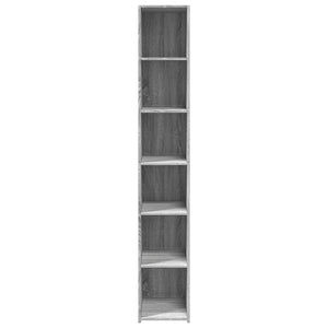 Ντουλάπι Γκρι Sonoma 30x41x185 εκ. από Επεξεργασμένο Ξύλο