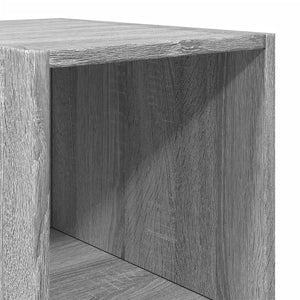 Ντουλάπι Γκρι Sonoma 30x41x185 εκ. από Επεξεργασμένο Ξύλο