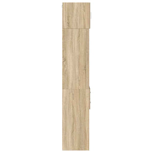 Ντουλάπι Αποθήκευσης Στενό Δρυς 30x42,5x225 εκ. Επεξεργ. Ξύλο