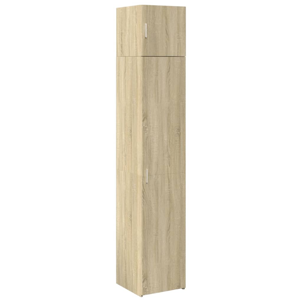 Ντουλάπι Αποθήκευσης Στενό Δρυς 40x42,5x225 εκ. Επεξεργ. Ξύλο - Pakobazaar