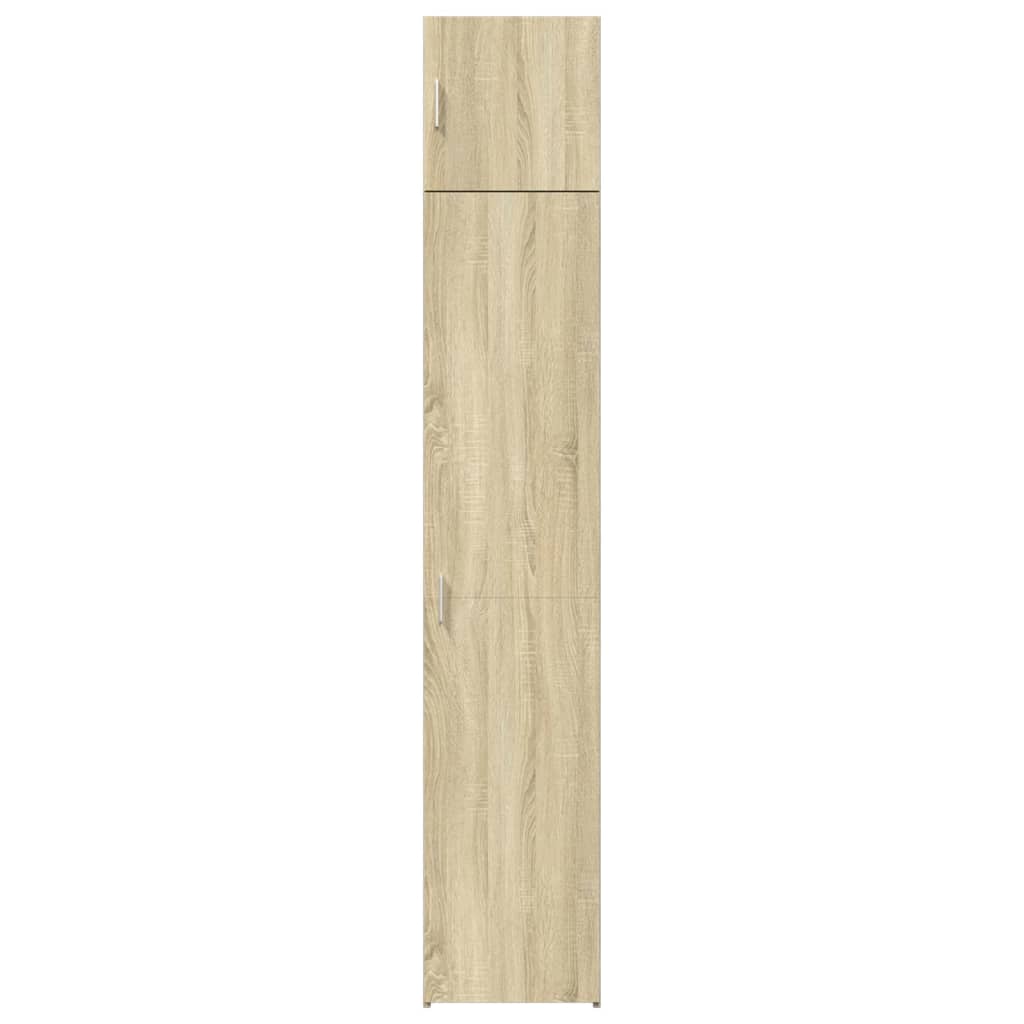 Ντουλάπι Αποθήκευσης Στενό Δρυς 40x42,5x225 εκ. Επεξεργ. Ξύλο - Pakobazaar