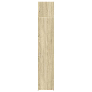 Ντουλάπι Αποθήκευσης Στενό Δρυς 40x42,5x225 εκ. Επεξεργ. Ξύλο - Pakobazaar