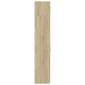 Ντουλάπι Αποθήκευσης Στενό Δρυς 40x42,5x225 εκ. Επεξεργ. Ξύλο - Pakobazaar