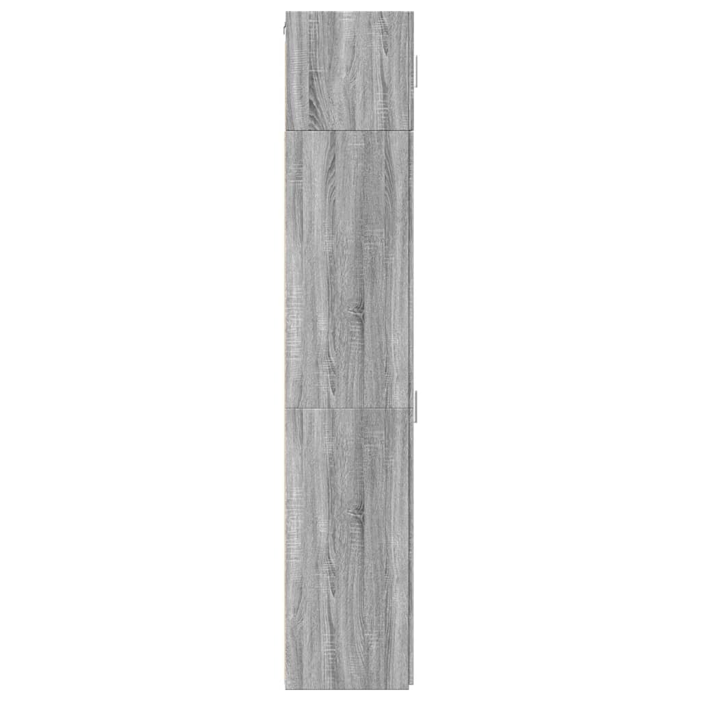 Ντουλάπι Αποθήκευσης Στενό Δρυς 40x42,5x225 εκ. Επεξεργ. Ξύλο