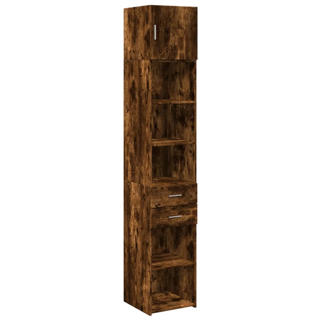 Ντουλάπι Αποθήκευσης Στενό Δρυς 40x42,5x225 εκ. Επεξεργ. Ξύλο - Pakobazaar