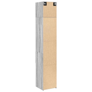 Ντουλάπι Αποθήκευσης Στενό Δρυς 40x42,5x225 εκ. Επεξεργ. Ξύλο - Pakobazaar