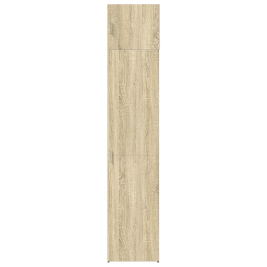Ντουλάπι Αποθήκευσης Στενό Δρυς 45x42,5x225 εκ. Επεξεργ. Ξύλο - Pakobazaar