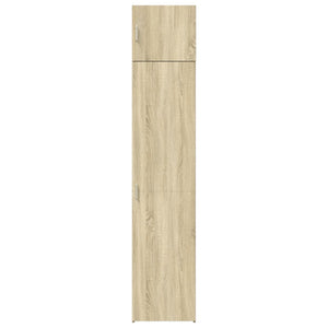 Ντουλάπι Αποθήκευσης Στενό Δρυς 45x42,5x225 εκ. Επεξεργ. Ξύλο - Pakobazaar