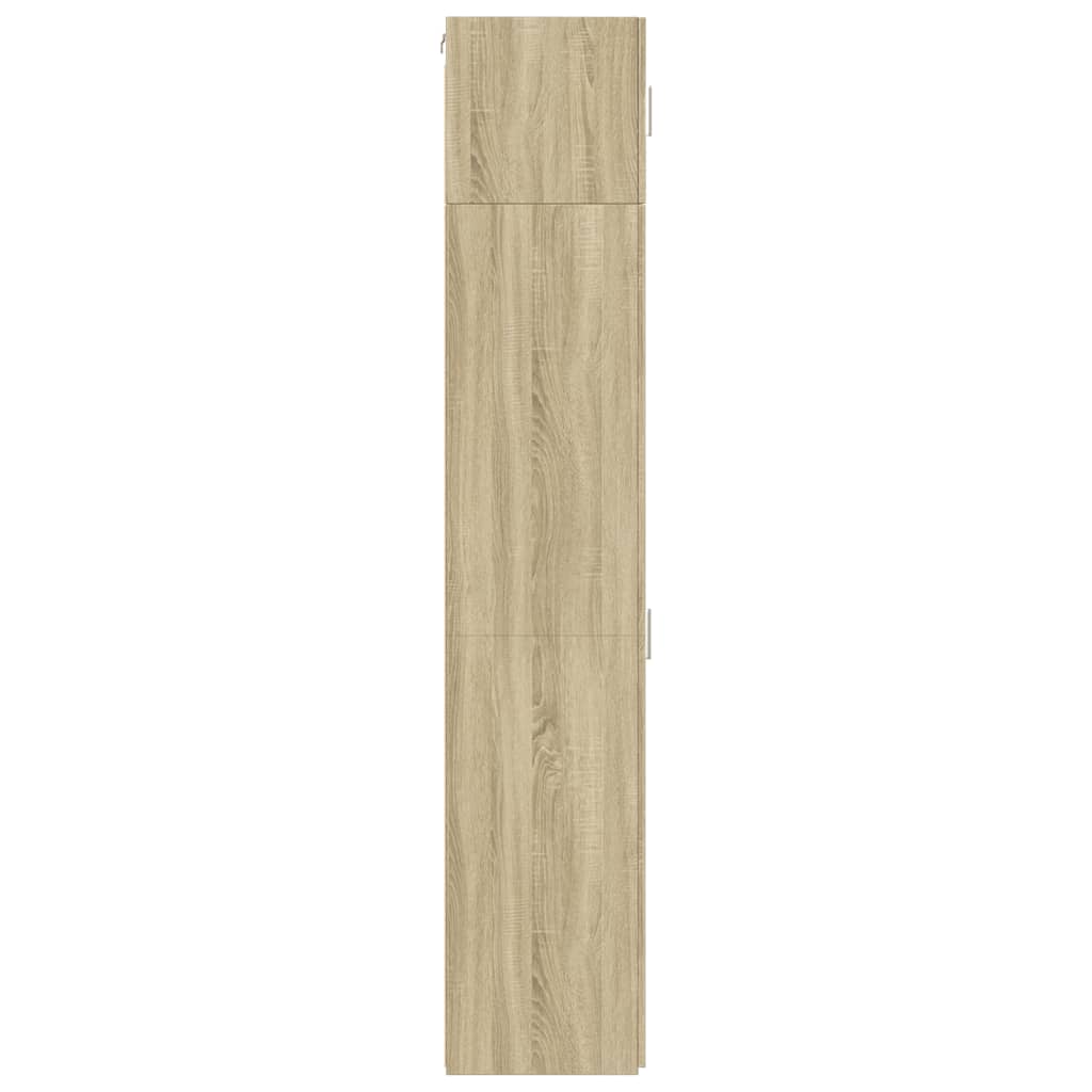Ντουλάπι Αποθήκευσης Στενό Δρυς 45x42,5x225 εκ. Επεξεργ. Ξύλο - Pakobazaar