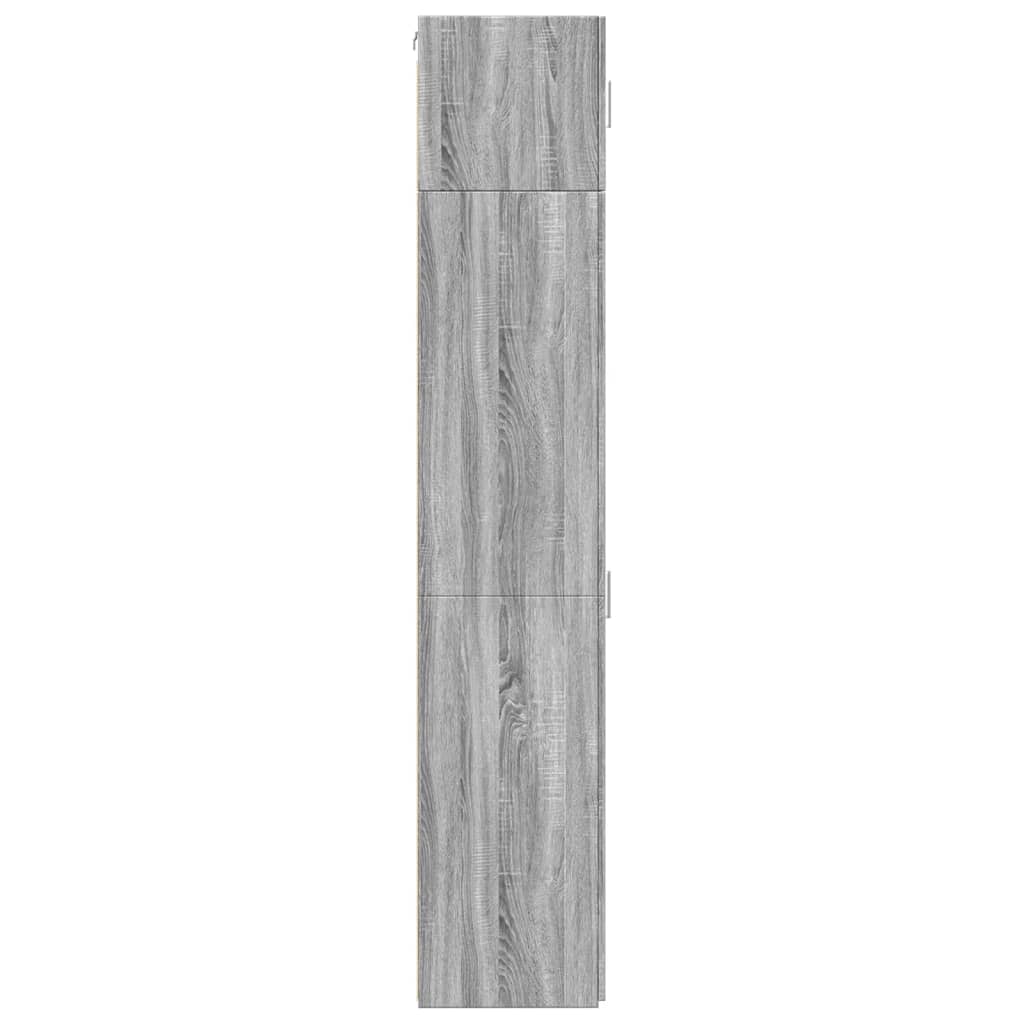 Ντουλάπι Αποθήκευσης Στενό Δρυς 45x42,5x225 εκ. Επεξεργ. Ξύλο