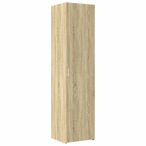Ντουλάπι Αποθήκευσης Στενό Δρυς 50x42,5x225 εκ. Επεξεργ. Ξύλο