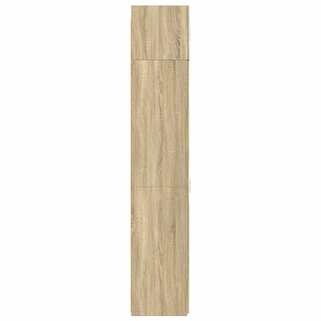 Ντουλάπι Αποθήκευσης Στενό Δρυς 50x42,5x225 εκ. Επεξεργ. Ξύλο