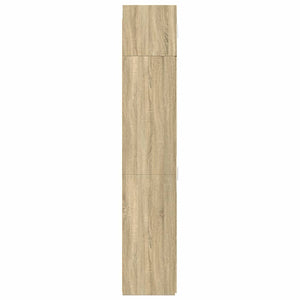 Ντουλάπι Αποθήκευσης Στενό Δρυς 50x42,5x225 εκ. Επεξεργ. Ξύλο