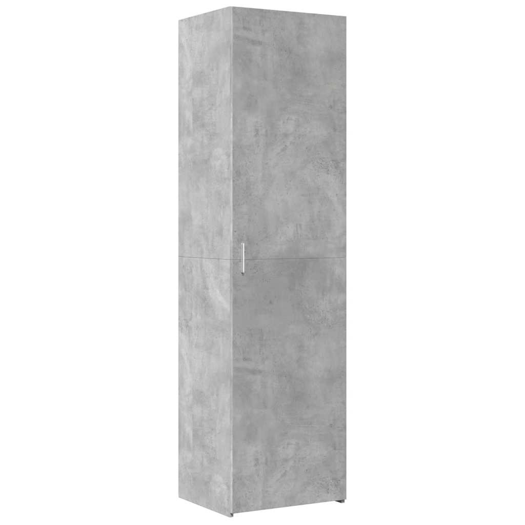 Ντουλάπι Αποθήκευσης Στενό Γκρι 50x42,5x225 εκ. Επεξεργ. Ξύλο - Pakobazaar