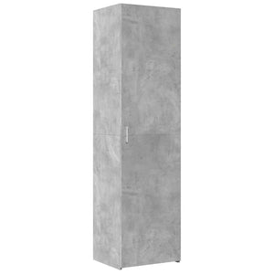 Ντουλάπι Αποθήκευσης Στενό Γκρι 50x42,5x225 εκ. Επεξεργ. Ξύλο - Pakobazaar