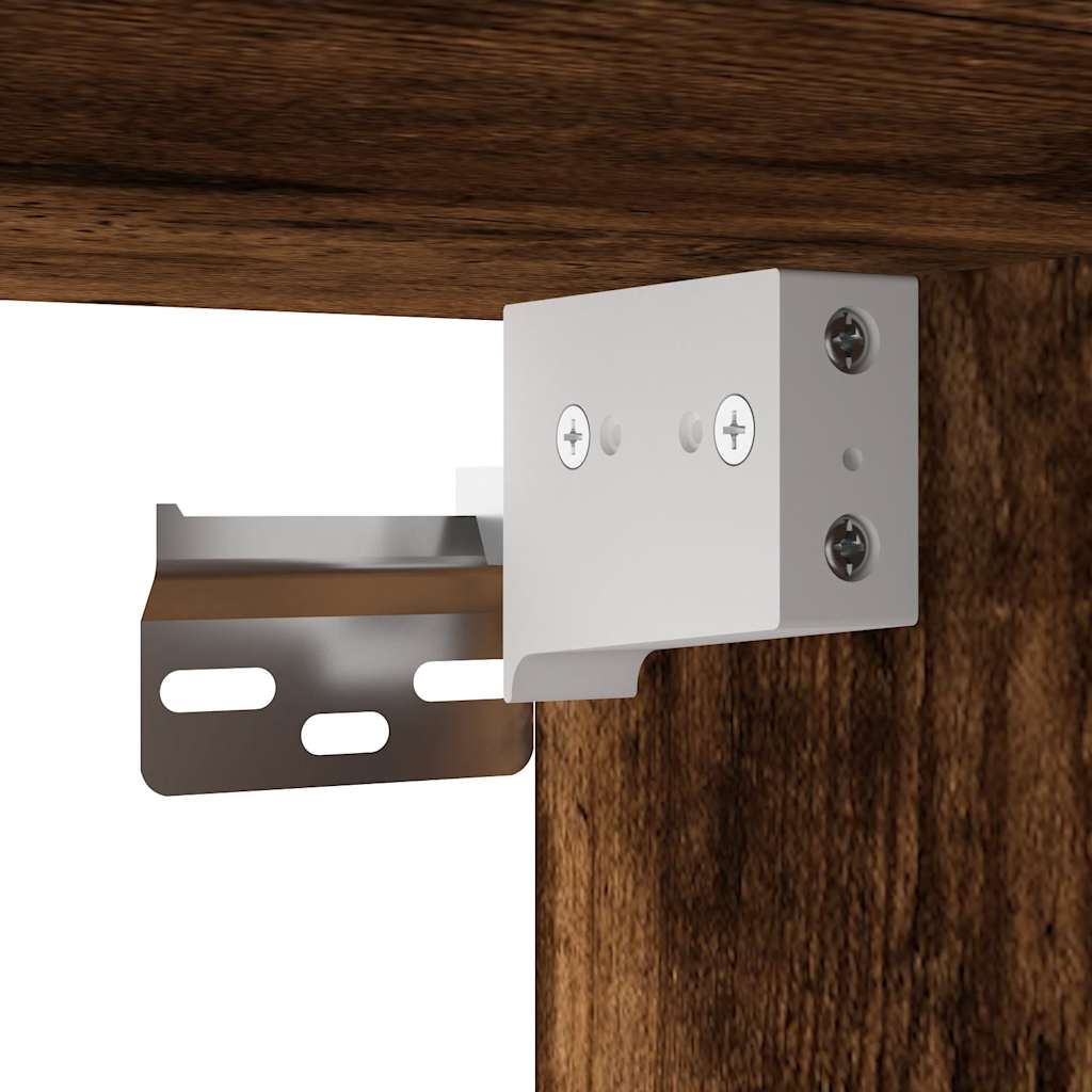 Ντουλάπι Αποθήκευσης Στενό Δρυς 50x42,5x225 εκ. Επεξεργ. Ξύλο - Pakobazaar