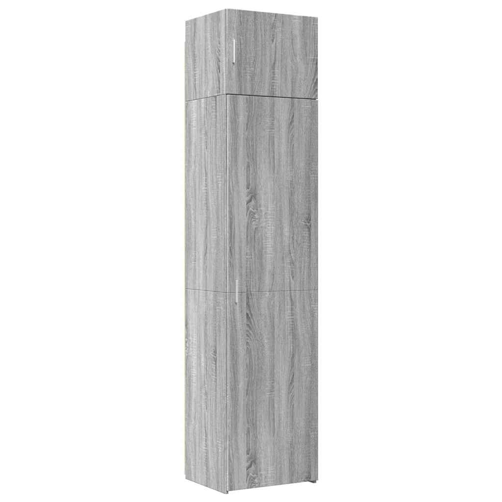 Ντουλάπι Αποθήκευσης Στενό Δρυς 50x42,5x225 εκ. Επεξεργ. Ξύλο - Pakobazaar