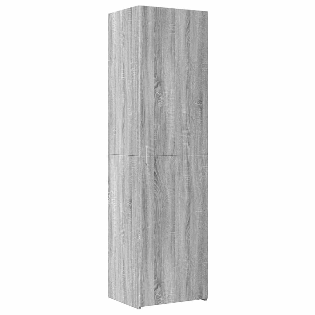 Ντουλάπι Αποθήκευσης Στενό Δρυς 50x42,5x225 εκ. Επεξεργ. Ξύλο - Pakobazaar