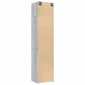 Ντουλάπι Αποθήκευσης Στενό Δρυς 50x42,5x225 εκ. Επεξεργ. Ξύλο - Pakobazaar