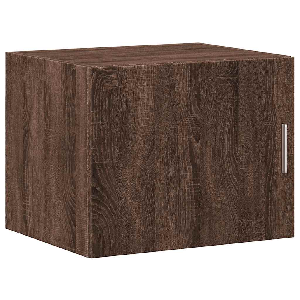 Ντουλάπι Αποθήκευσης Στενό Δρυς 50x42,5x225 εκ. Επεξεργ. Ξύλο