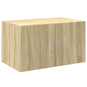 Ραφιέρα με Ντουλάπια Sonoma Δρυς 70x42,5x225 εκ. Επεξ. Ξύλο - Pakobazaar