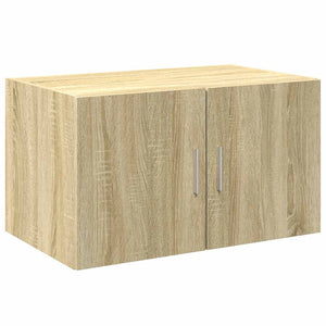 Ραφιέρα με Ντουλάπια Sonoma Δρυς 70x42,5x225 εκ. Επεξ. Ξύλο - Pakobazaar