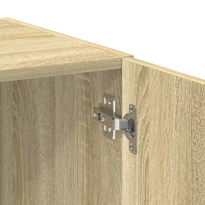 Ντουλάπι Sonoma Δρυς 80x42,5x249 εκ. από Επεξεργασμένο Ξύλο - Pakobazaar