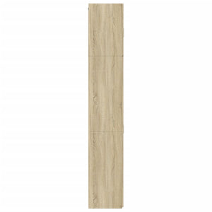 Ντουλάπι Sonoma Δρυς 80x42,5x249 εκ. από Επεξεργασμένο Ξύλο - Pakobazaar