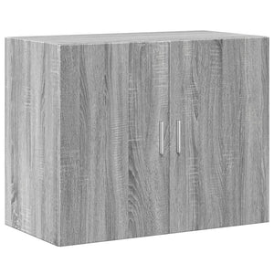 Ντουλάπι Γκρι Sonoma 80x42,5x249 εκ. από Επεξεργασμένο Ξύλο - Pakobazaar