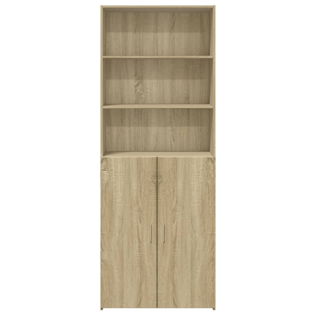 Ντουλάπι Sonoma Δρυς 70x42,5x185 εκ. από Επεξεργασμένο Ξύλο - Pakobazaar