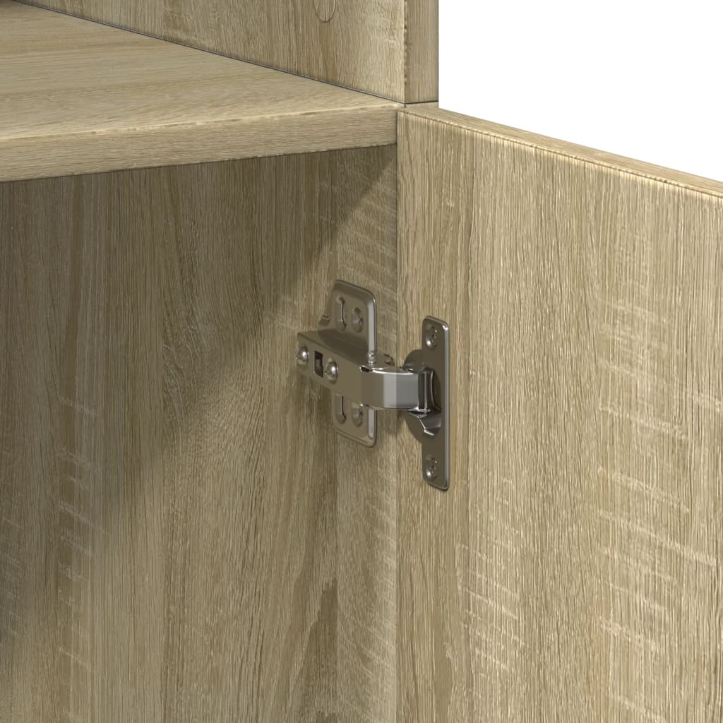 Ντουλάπι Sonoma Δρυς 70x42,5x185 εκ. από Επεξεργασμένο Ξύλο - Pakobazaar