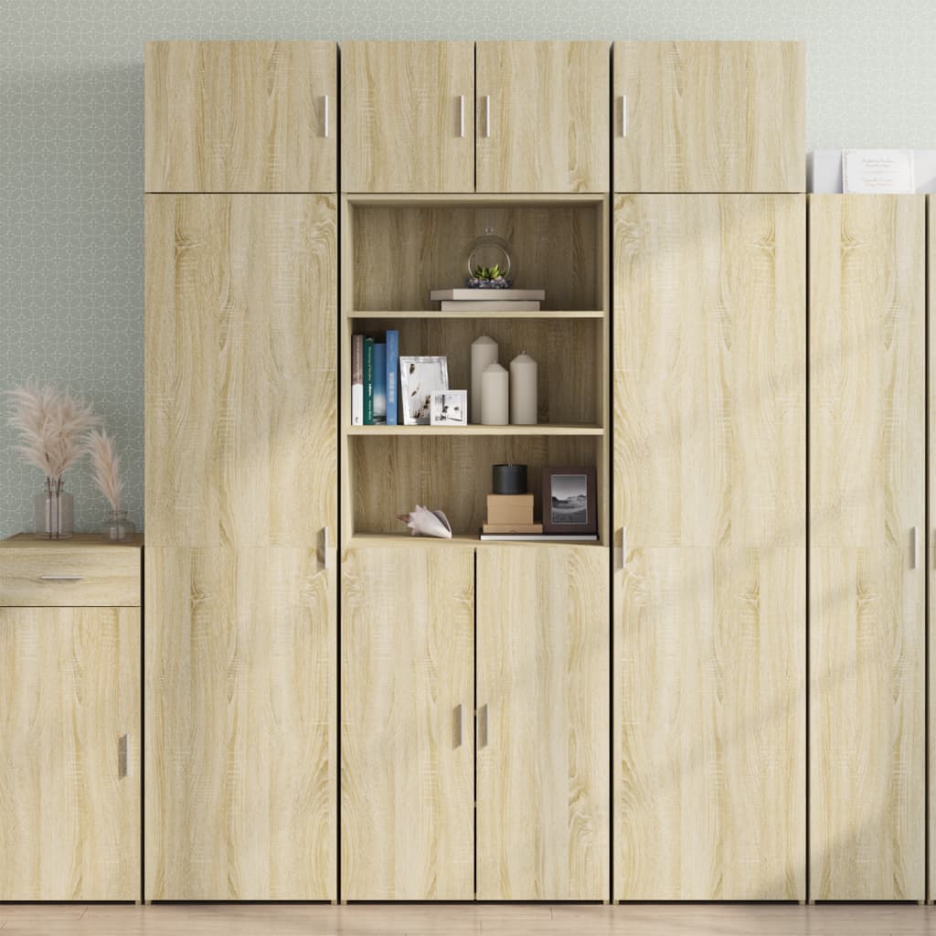 Ντουλάπι Sonoma Δρυς 70x42,5x185 εκ. από Επεξεργασμένο Ξύλο - Pakobazaar