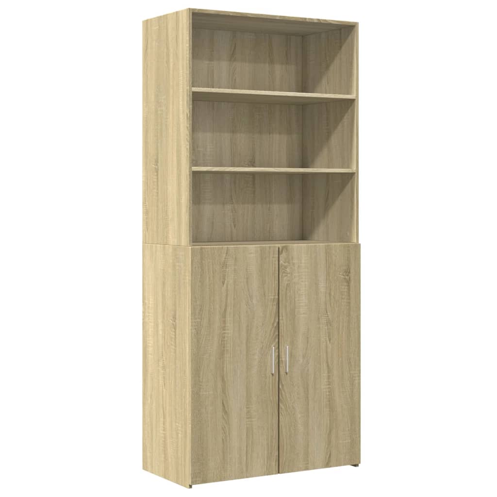 Ντουλάπι Sonoma Δρυς 80x42,5x185 εκ. από Επεξεργασμένο Ξύλο