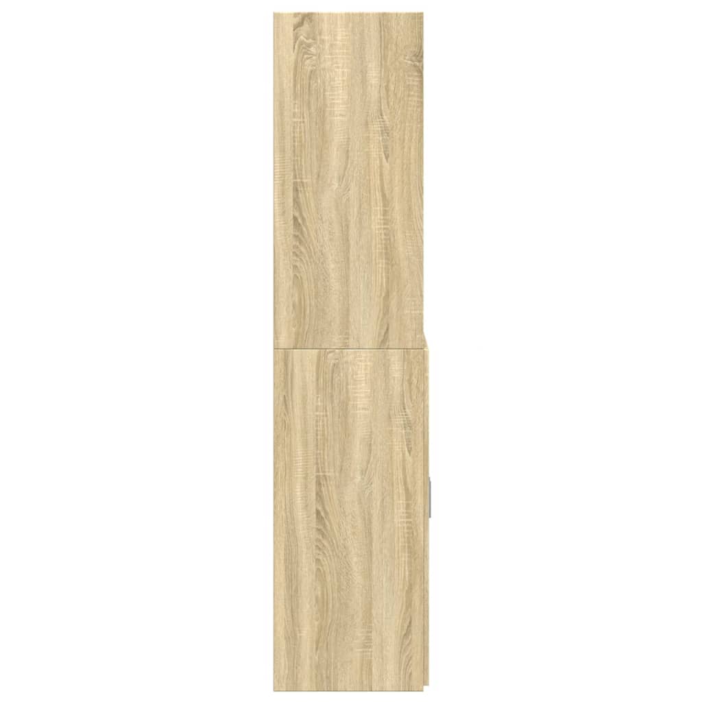 Ντουλάπι Sonoma Δρυς 80x42,5x185 εκ. από Επεξεργασμένο Ξύλο