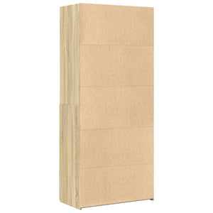 Ντουλάπι Sonoma Δρυς 80x42,5x185 εκ. από Επεξεργασμένο Ξύλο