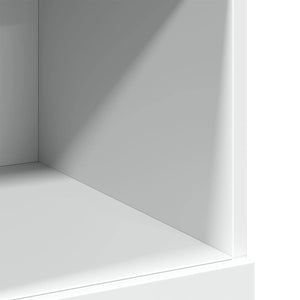 Ντουλάπι Λευκό 80x42,5x124 εκ. από Επεξεργασμένο Ξύλο