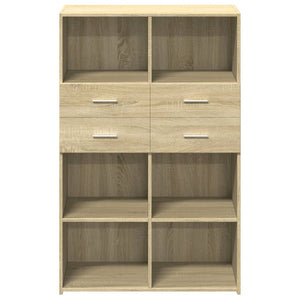 Ντουλάπι Sonoma Δρυς 80x42,5x124 εκ. από Επεξεργασμένο Ξύλο