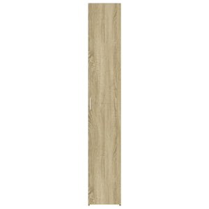 Ντουλάπι Sonoma Δρυς 30x42,5x185 εκ. από Επεξεργασμένο Ξύλο - Pakobazaar