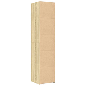 Ντουλάπι Sonoma Δρυς 40x42,5x185 εκ. από Επεξεργασμένο Ξύλο - Pakobazaar