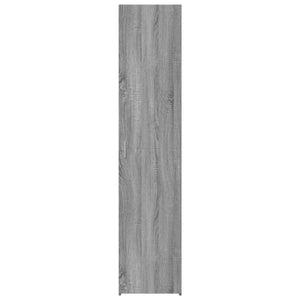 Ντουλάπι Γκρι Sonoma 40x42,5x185 εκ. από Επεξεργασμένο Ξύλο