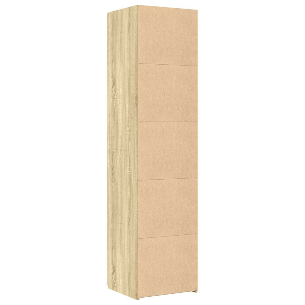 Ντουλάπι Sonoma Δρυς 45x42,5x185 εκ. από Επεξεργασμένο Ξύλο