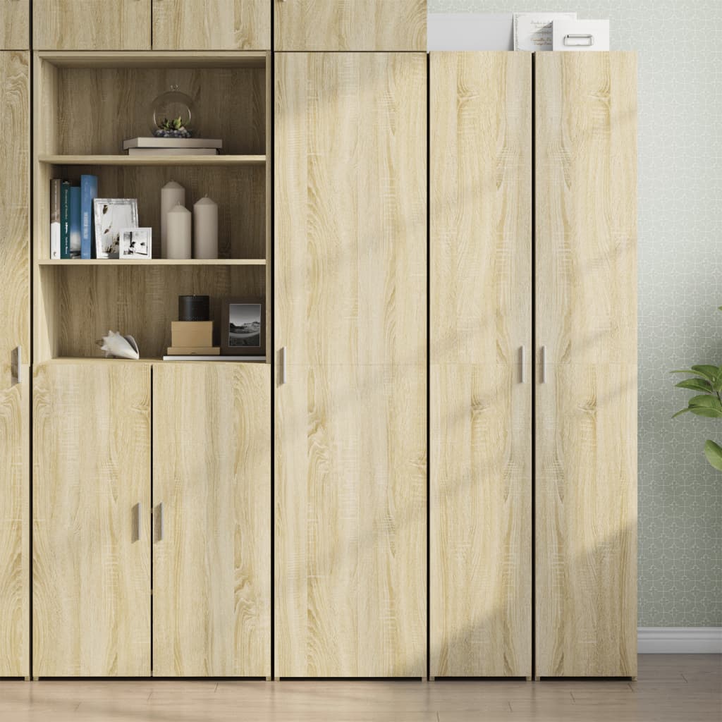 Ντουλάπι Sonoma Δρυς 45x42,5x185 εκ. από Επεξεργασμένο Ξύλο