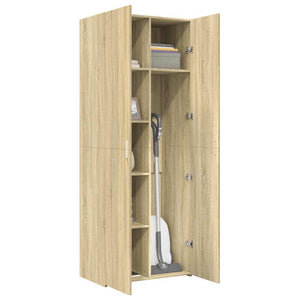 Ντουλάπι Sonoma Δρυς 70x42,5x185 εκ. από Επεξεργασμένο Ξύλο - Pakobazaar