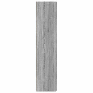 Ντουλάπι Γκρι Sonoma 70x42,5x185 εκ. από Επεξεργασμένο Ξύλο