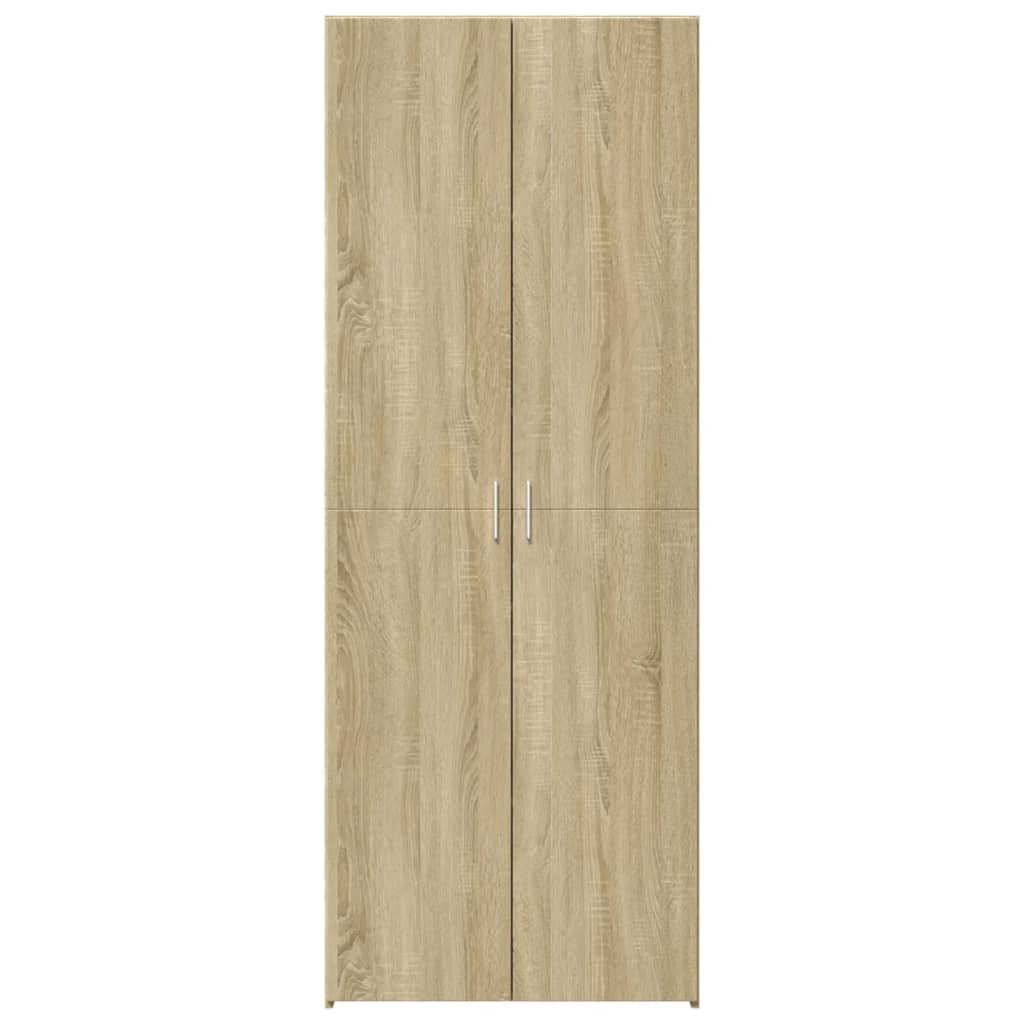 Ντουλάπι Sonoma Δρυς 80x42,5x185 εκ. από Επεξεργασμένο Ξύλο