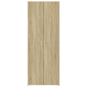 Ντουλάπι Sonoma Δρυς 80x42,5x185 εκ. από Επεξεργασμένο Ξύλο
