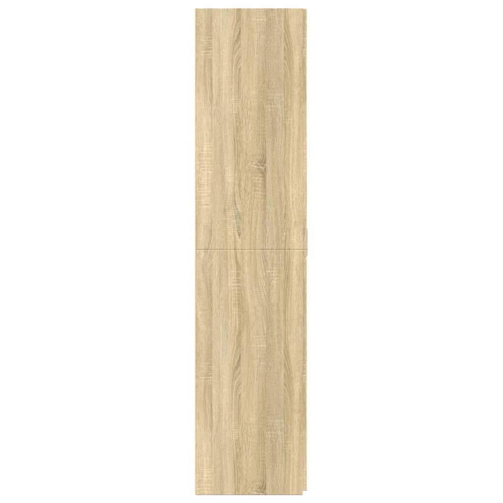 Ντουλάπι Sonoma Δρυς 80x42,5x185 εκ. από Επεξεργασμένο Ξύλο