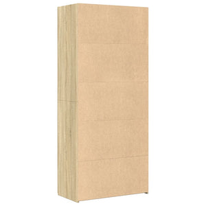 Ντουλάπι Sonoma Δρυς 80x42,5x185 εκ. από Επεξεργασμένο Ξύλο